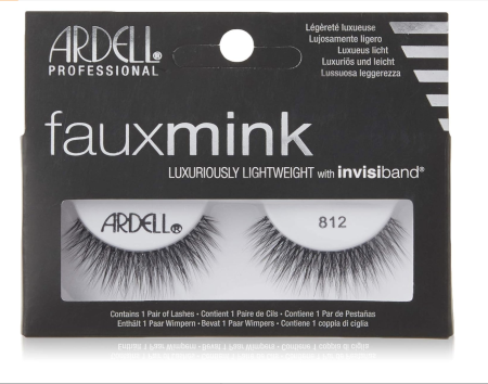  Ardell Faux Mink Eye Lashes 812 Black